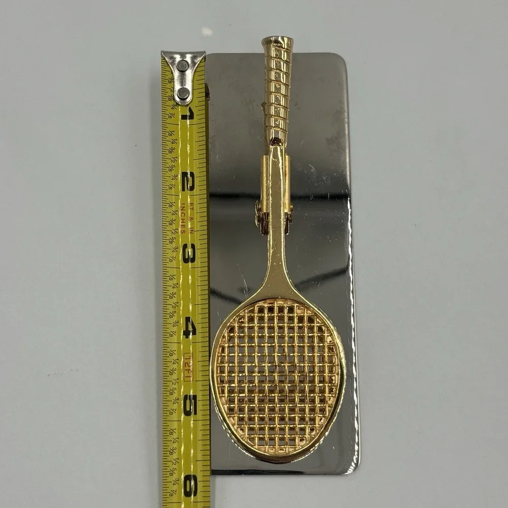 Vintage‎ Tennis Racquet Paper Clip/Paperweight